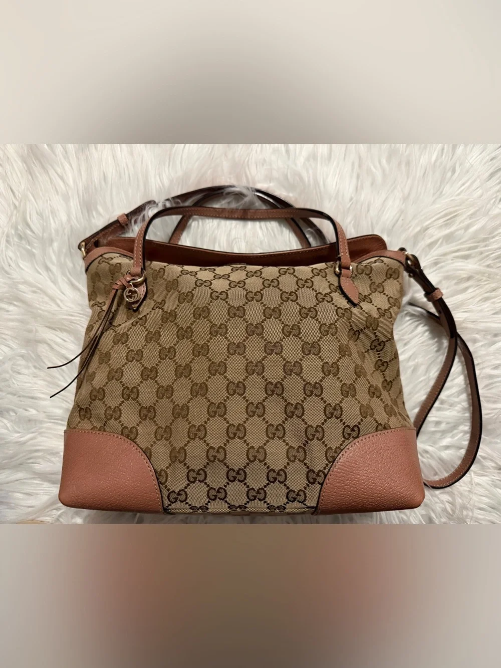 Gucci Canvas Bree tote